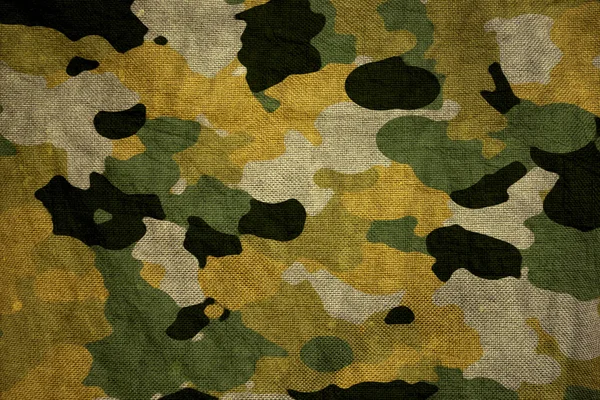 Army Green Woodland Forest Camouflage Tarp Canvas — Foto Stock