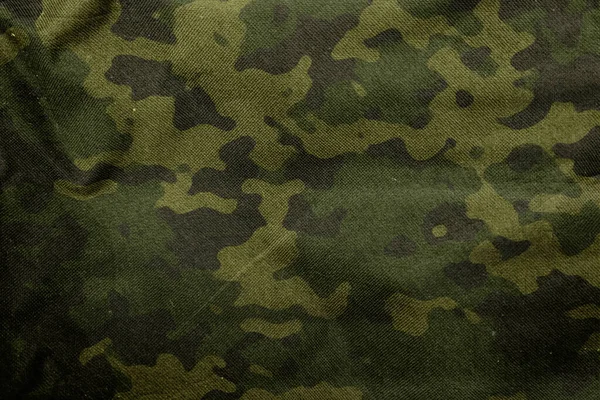Green Woodland Jungle Forest Army Camouflage Tarp Canvas Texture — Foto Stock