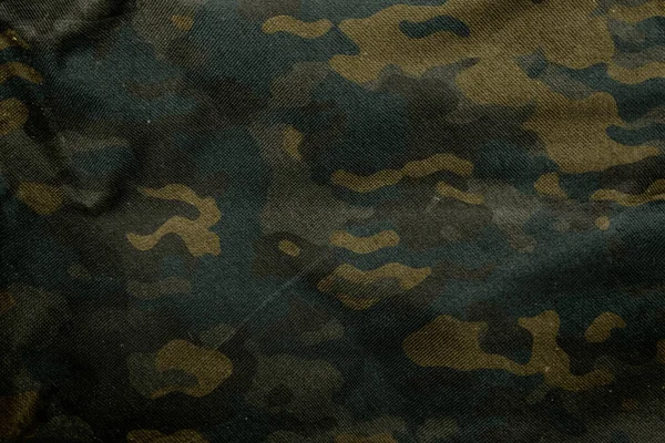 Army Camouflage Tarp Texture Background Wallpaper — Stok Foto