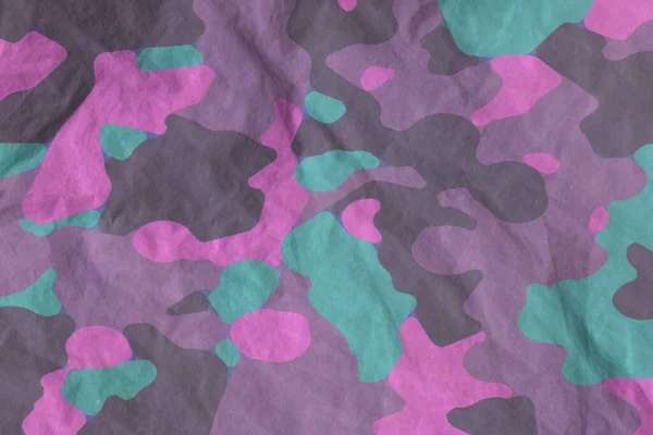 Purple Military Camouflage Fabric Texture — Stock Fotó