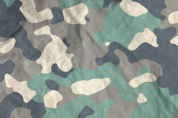 Blue Arctic Navy Camouflage Army Tarp Canvas Texture — ストック写真