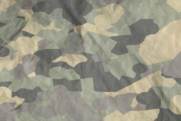 Army Camouflage Tarp Texture Background Wallpaper — Foto Stock