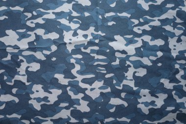 blue arctic navy military camouflage fabric texture