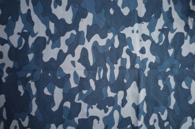 blue arctic navy military camouflage fabric texture