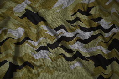 army camouflage synthetic fabric texture yellow