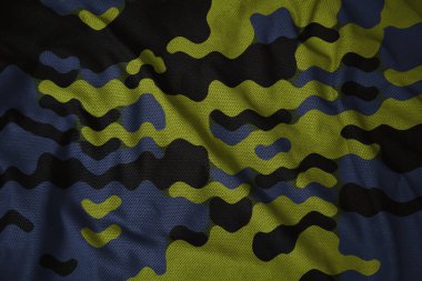 army colorful camouflage jersey fabric texture