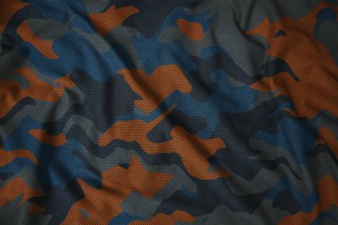 colorful jersey camouflage army fabric texture