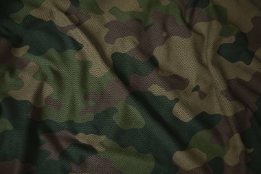 colorful jersey camouflage army fabric texture