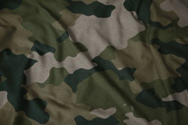 army camouflage jersy fabric texture