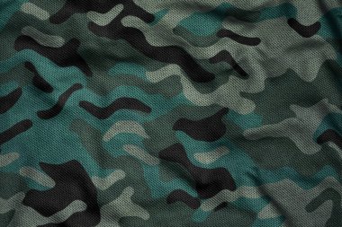 army camouflage jersy fabric texture