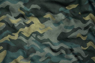 military camouflage jersey fabric texture