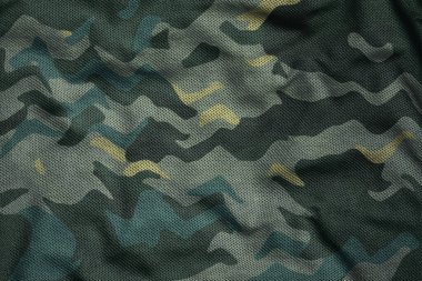military camouflage jersey fabric texture
