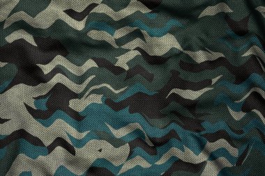 military camouflage jersey fabric texture