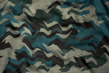 military camouflage jersey fabric texture