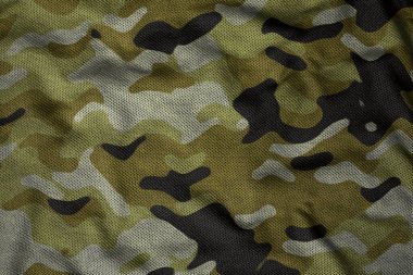 military camouflage jersey fabric texture