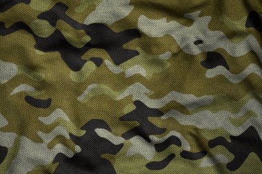 military camouflage jersey fabric texture
