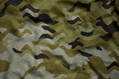 military camouflage jersey fabric texture