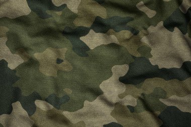 army camouflage tarp canvas background