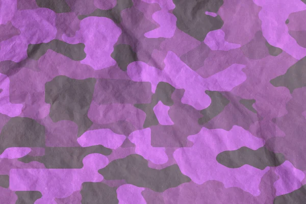 Purple Military Camouflage Fabric Texture — Stok fotoğraf