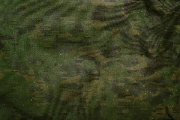 Moodland Forest Army Camouflage Tarp Canvas Texture — 图库照片