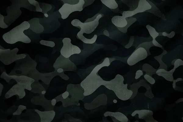 Blue Arctic Navy Camouflage Army Tarp Canvas Texture — Foto Stock