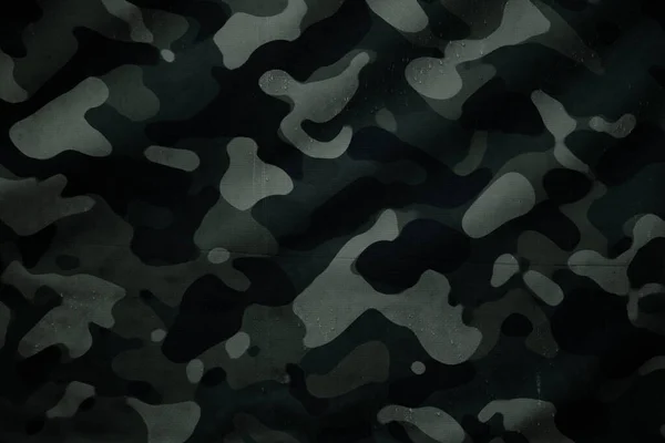 Blue Arctic Navy Camouflage Army Tarp Canvas Texture — 스톡 사진