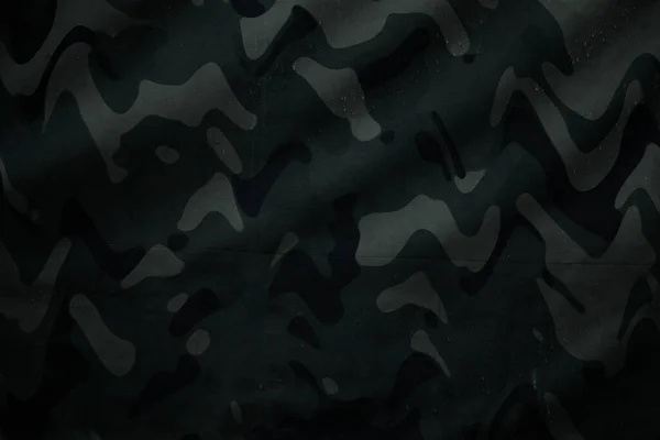 Blue Arctic Navy Camouflage Army Tarp Canvas Texture — Foto de Stock