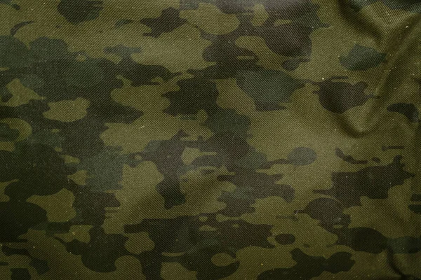 Moodland Forest Army Camouflage Tarp Canvas Texture — ストック写真