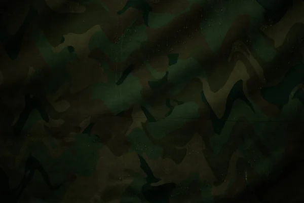 Moodland Forest Army Camouflage Tarp Canvas Texture — Zdjęcie stockowe