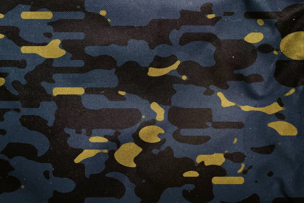 Голубой Арктический Камуфляж Армии Брезента Брезент Текстуры — стоковое фото