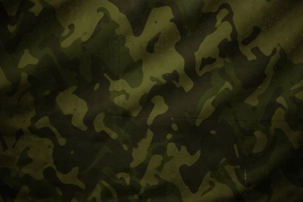 Moodland Forest Army Camouflage Tarp Canvas Texture — ストック写真