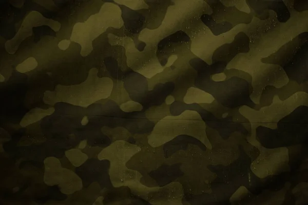 Moodland Forest Army Camouflage Tarp Canvas Texture — 스톡 사진