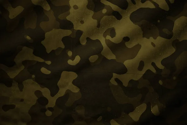 Woodland Military Camouflage Tarp Canvas Texture — Stok fotoğraf