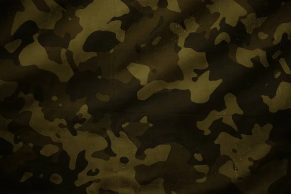 Woodland Military Camouflage Tarp Canvas Texture — Stock fotografie