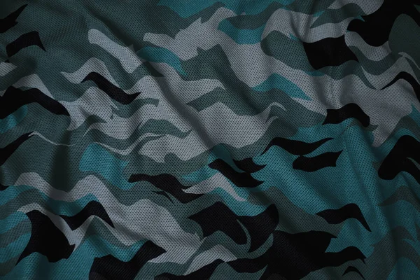 blue arctic navy military camouflage fabric texture