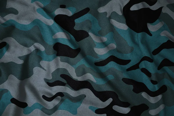 blue arctic navy military camouflage fabric texture