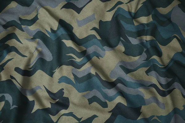 blue arctic navy military camouflage fabric texture