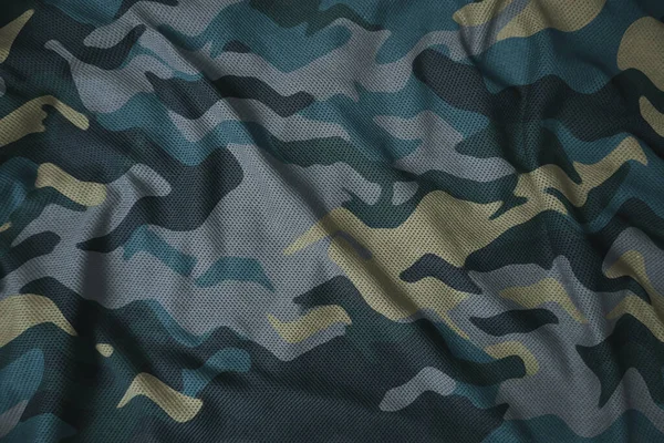 blue arctic navy military camouflage fabric texture