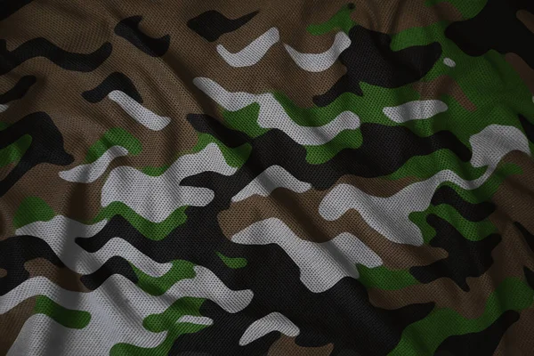 woodland army camouflage synthetic fabric texture