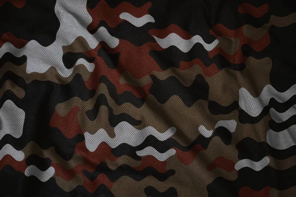 army colorful camouflage jersey fabric texture