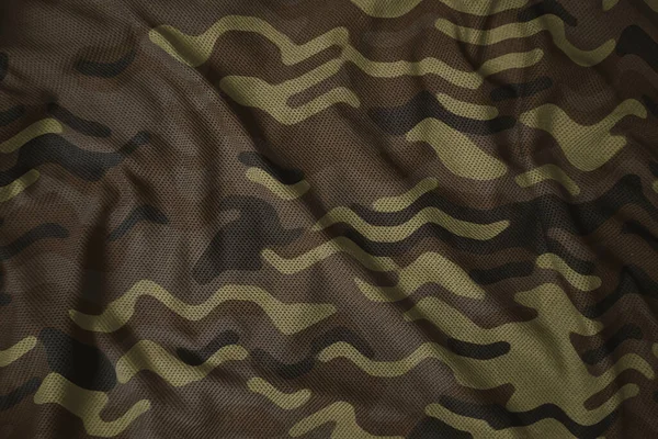 Army Colorful Camouflage Jersey Fabric Texture — Stok fotoğraf