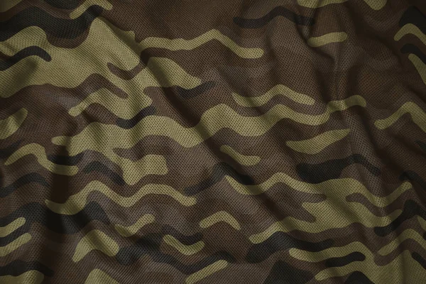 Army Colorful Camouflage Jersey Fabric Texture — ストック写真