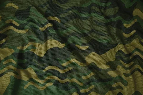 Colorful Jersey Camouflage Army Fabric Texture — Photo