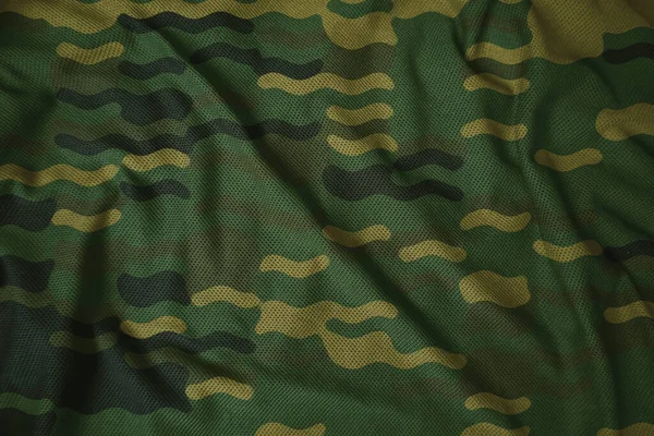 Colorful Jersey Camouflage Army Fabric Texture — Stok fotoğraf