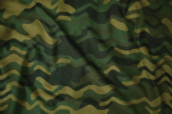 Colorful Jersey Camouflage Army Fabric Texture — 图库照片