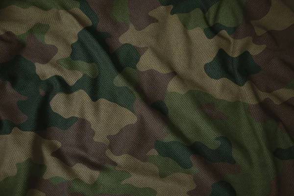 Colorful Jersey Camouflage Army Fabric Texture — Foto de Stock