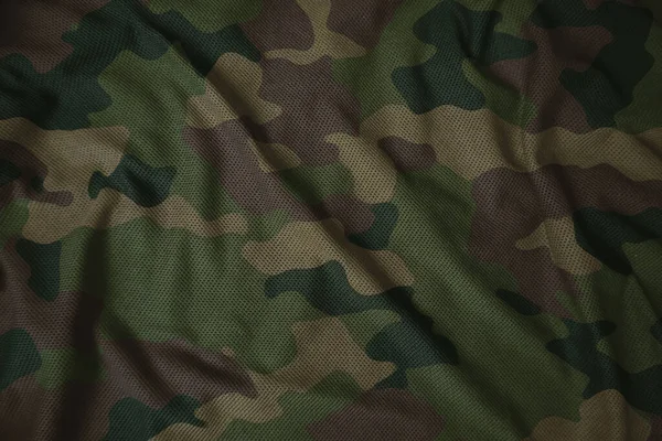 Colorful Jersey Camouflage Army Fabric Texture — Foto de Stock