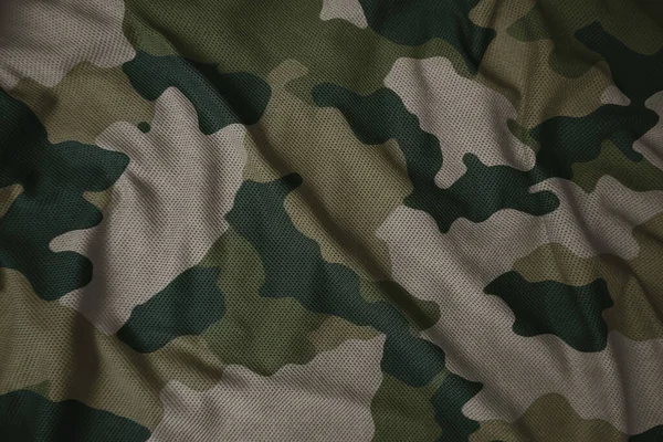 Army Camouflage Jersy Fabric Texture — 스톡 사진
