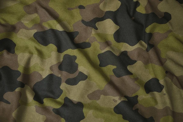 Army Camouflage Jersy Fabric Texture — Stok fotoğraf