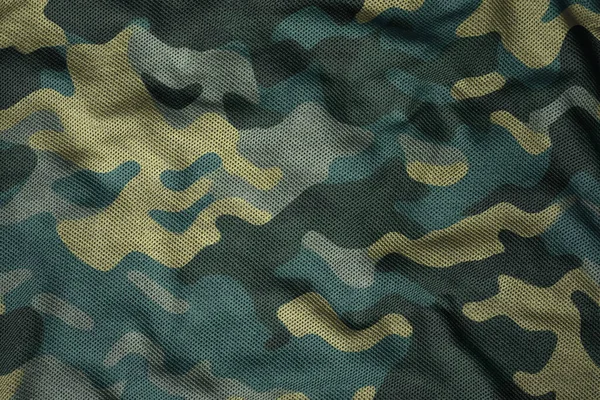 military camouflage jersey fabric texture